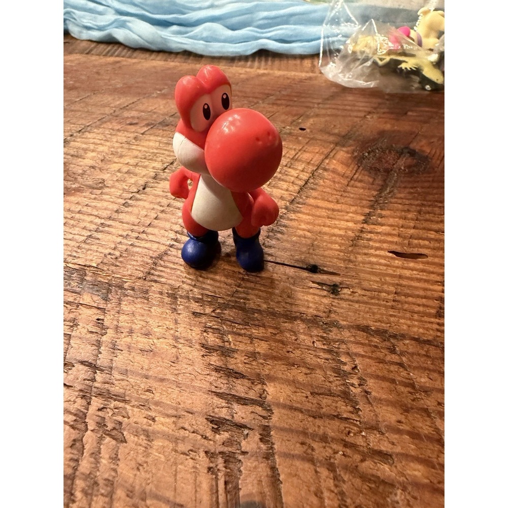 Red Yoshi World of Nintendo 2.75" Figure Super Mario Bros JAKKS Pacific